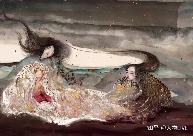 美女画师张渔的成名之路：她一出手，就让水墨中国风惊艳3亿人 - 知乎