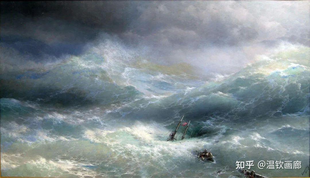 俄罗斯顶尖海景油画- 知乎
