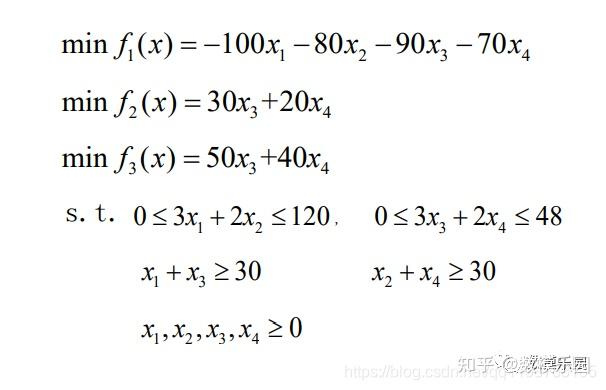 Tolfun matlab多目标规划模型的求解方法总结 - 知乎