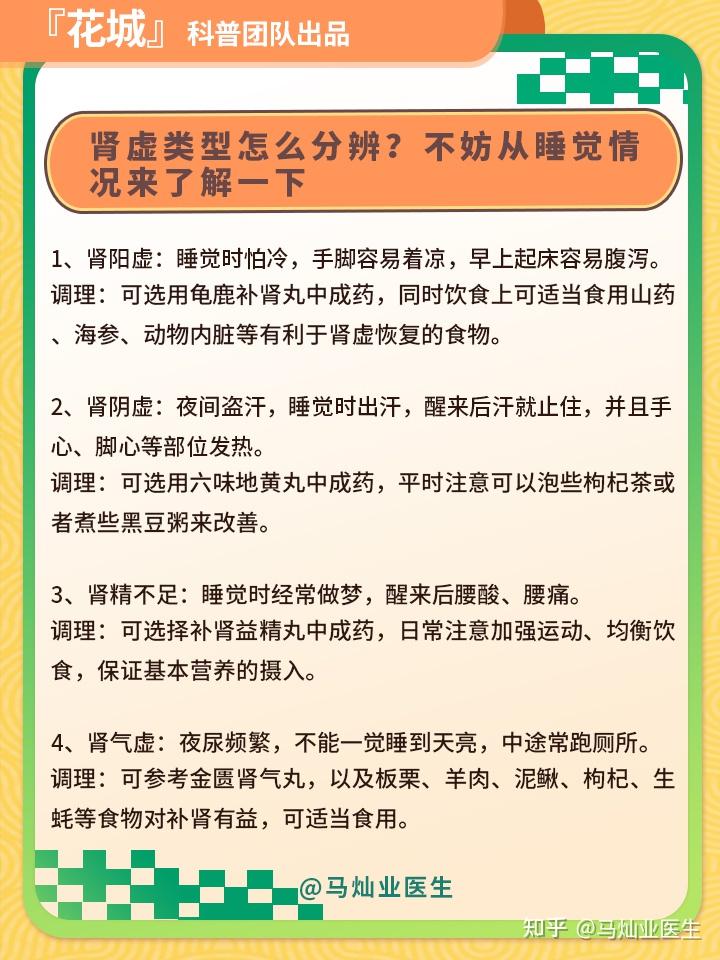 【肾虚类型怎么分辨?不妨从睡觉情况来了解一下】 - 知乎
