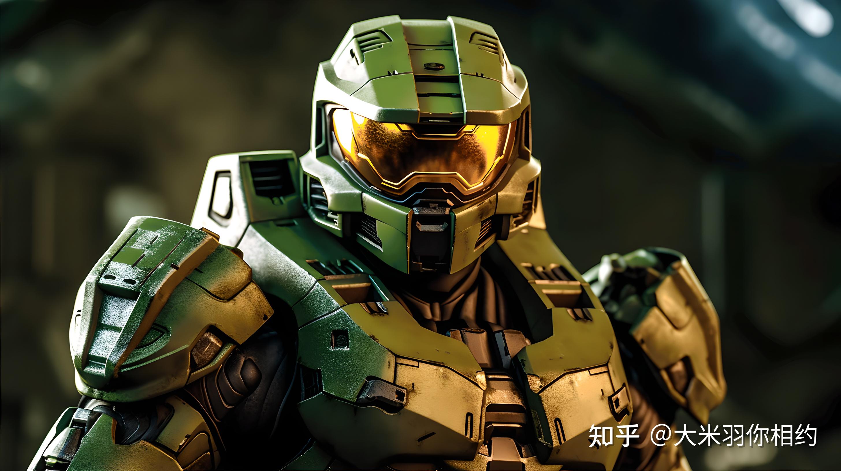 ai绘画教程:光环士官长117号,他的英雄本色不止于游戏! - 知乎