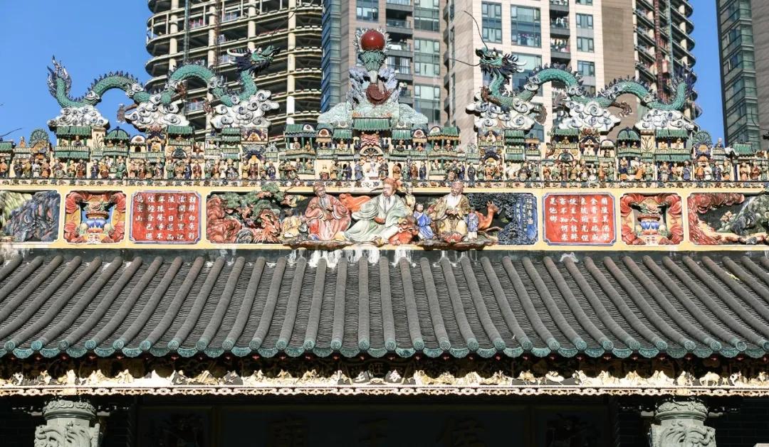 福田石厦的炮楼弹孔,述说着100年前的宗族自卫史;南山大涌的大王古庙