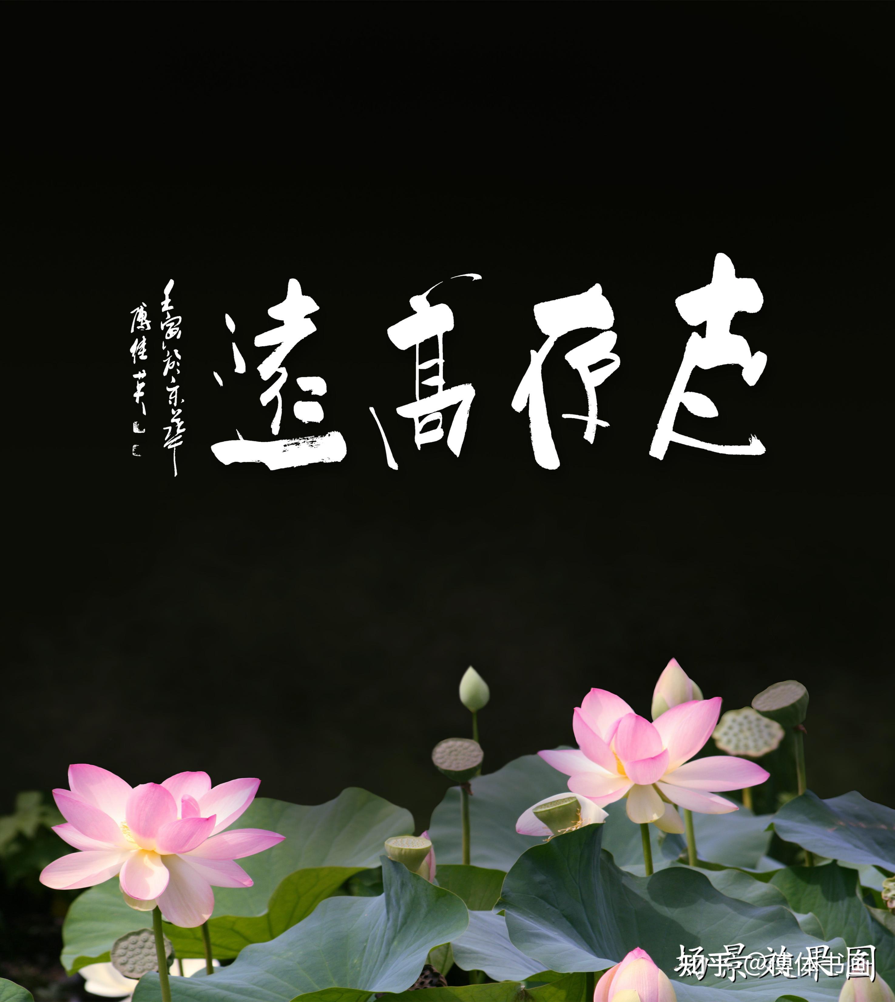 傅继英书法:志存高远.意思是追求远大的理想,事业上的抱负