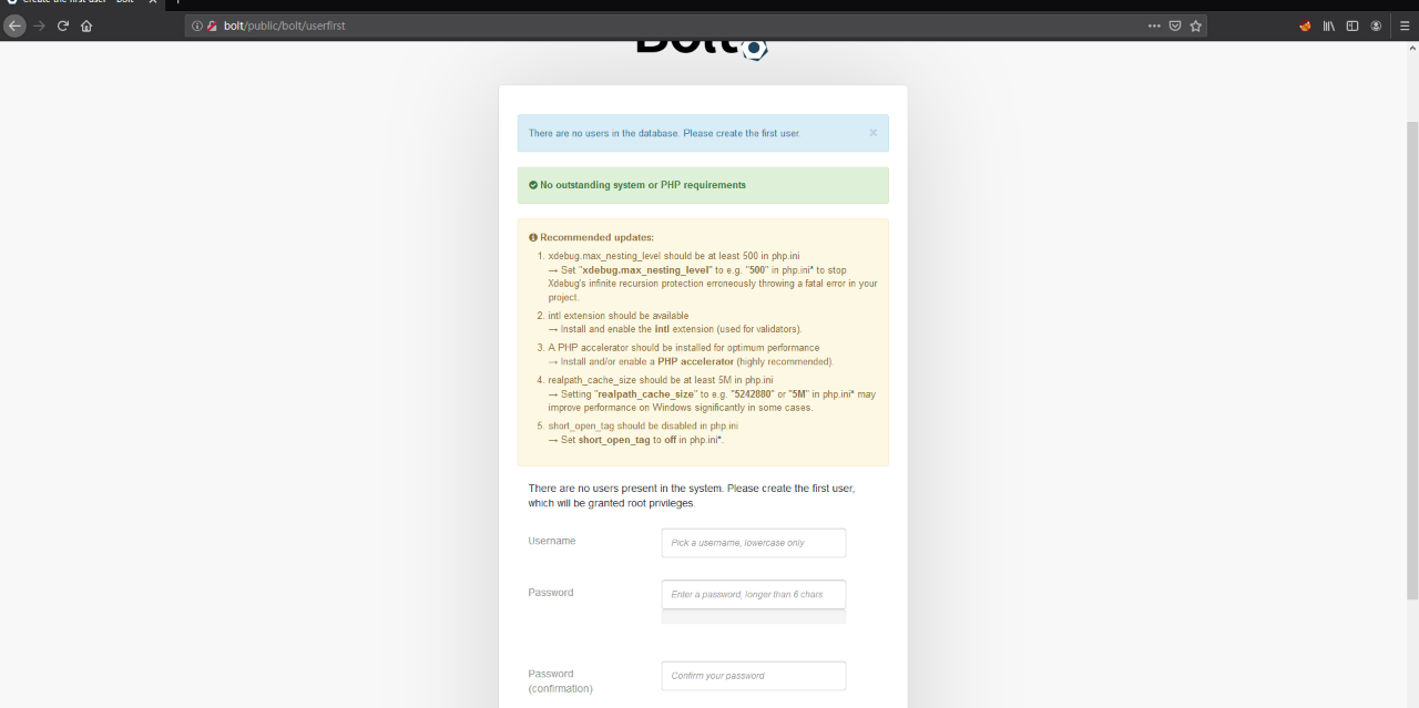 bolt cms V3.7.0 xss和远程代码执行漏洞 bolt cms V3.7.0 xss和远程代码执行漏洞
