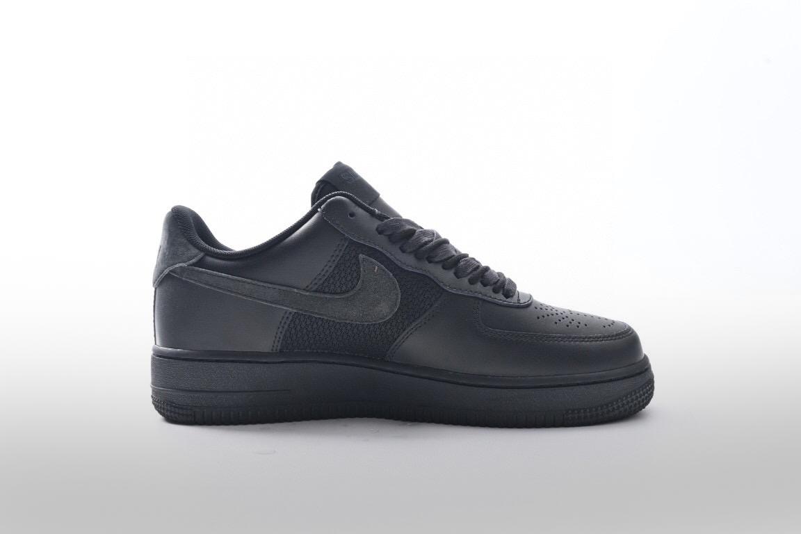 耐克联名 slam jam x nike air force 1 low 空军一号黑武士运动鞋