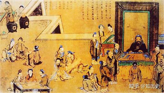 古代学校里都教授学生哪些课程