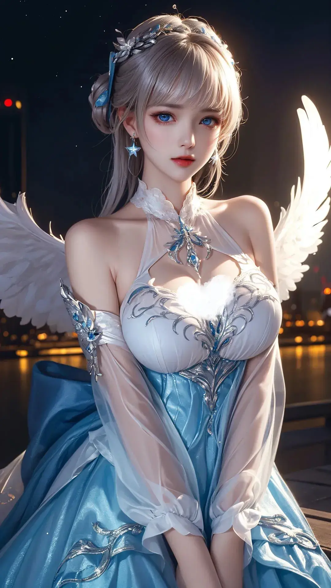 英雄壁纸-小乔| 天鹅之梦(绝美版)ai图集绘画二次元手机电脑高清壁纸