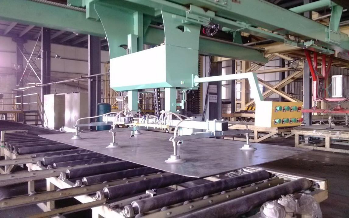 十大常见取料放料机械手:垂直双气缸双导轨吸盘机械手