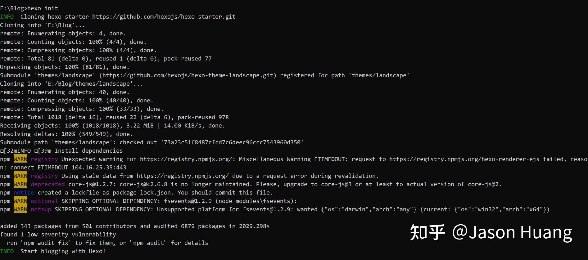 利用Hexo和Github搭建属于自己的博客（Windows） - 知乎