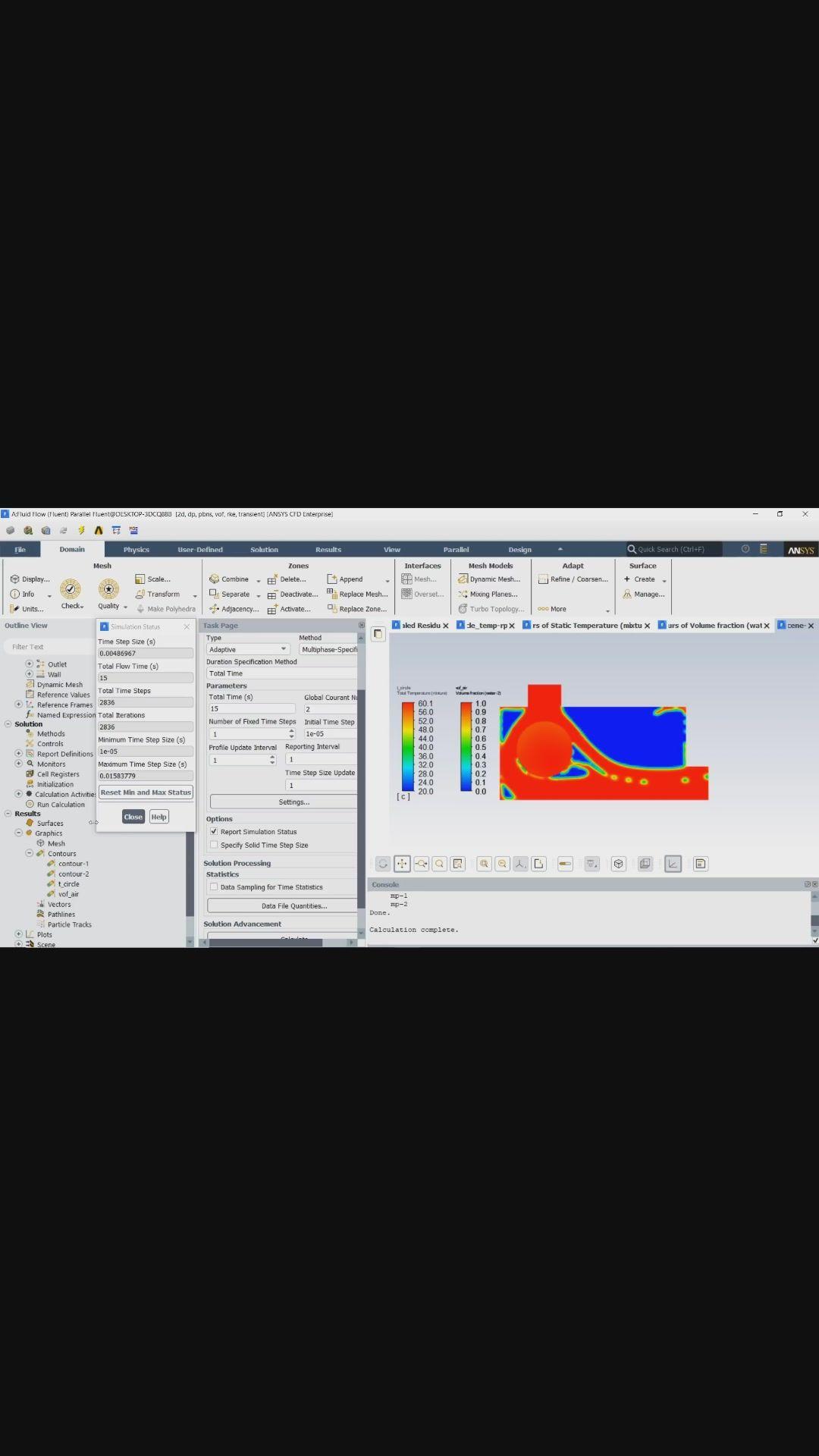 ansys fluent 阶梯管流体分析 cfd例子