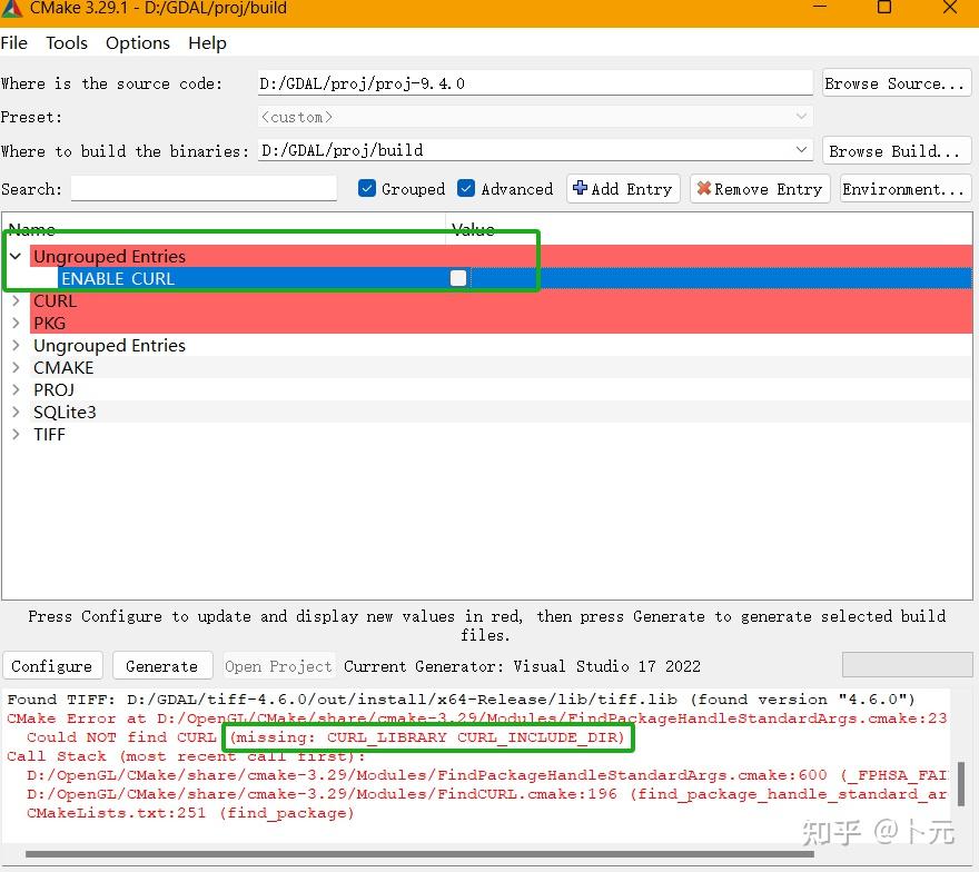 proj库编译 - 知乎