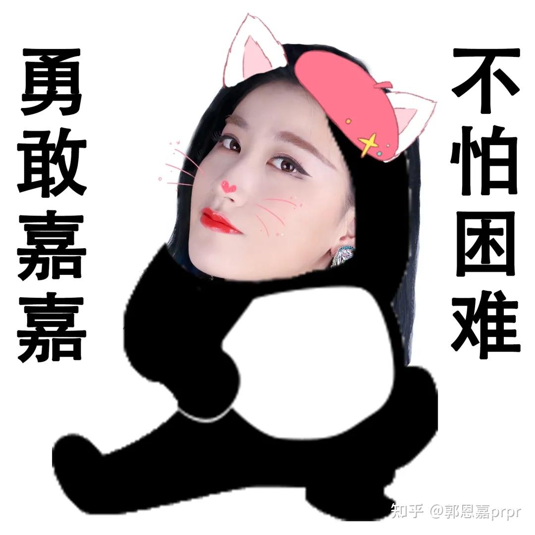 这就是表情包大户嘉嘉子郭恩嘉prpr