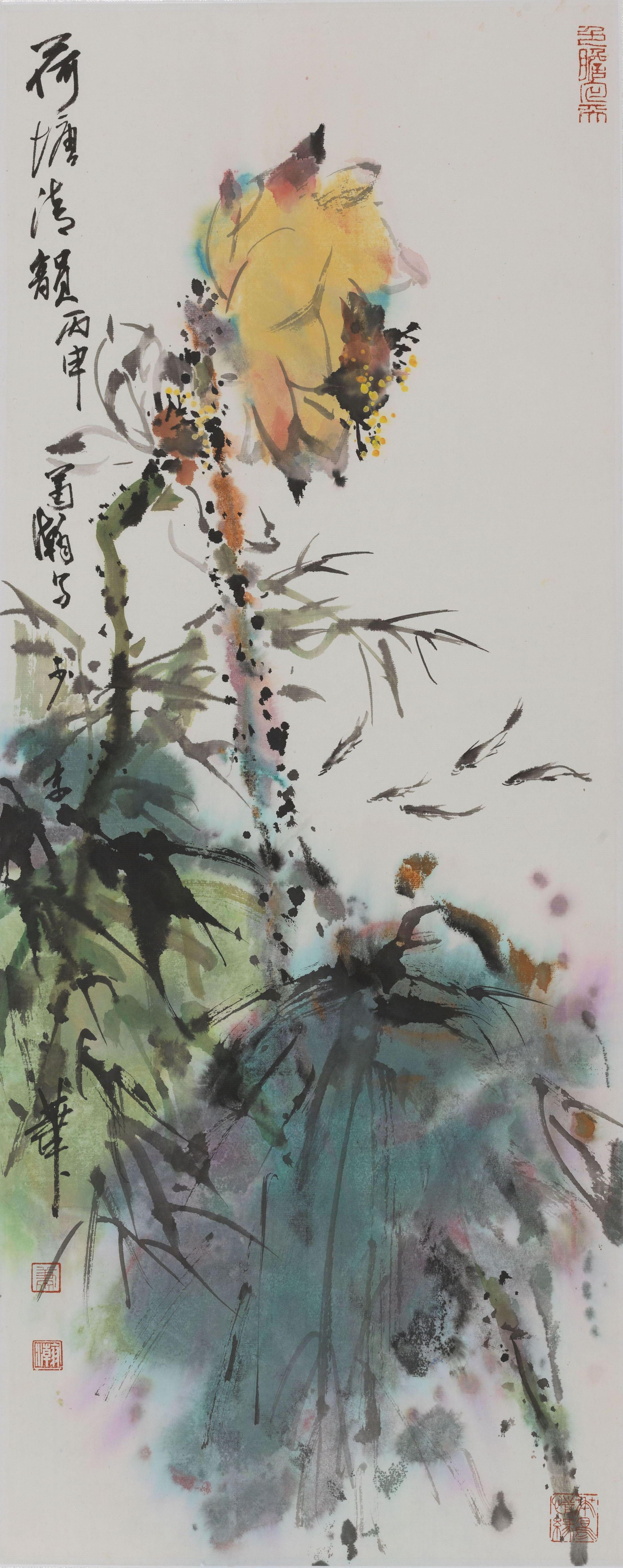 笔情,墨趣,色辉的新意境——旅德画家萧瀚的中国画 - 知乎