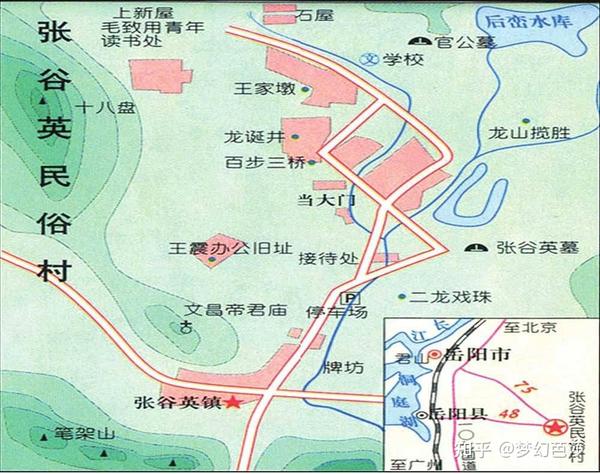 国内旅游古镇景点湖南张谷英 知乎