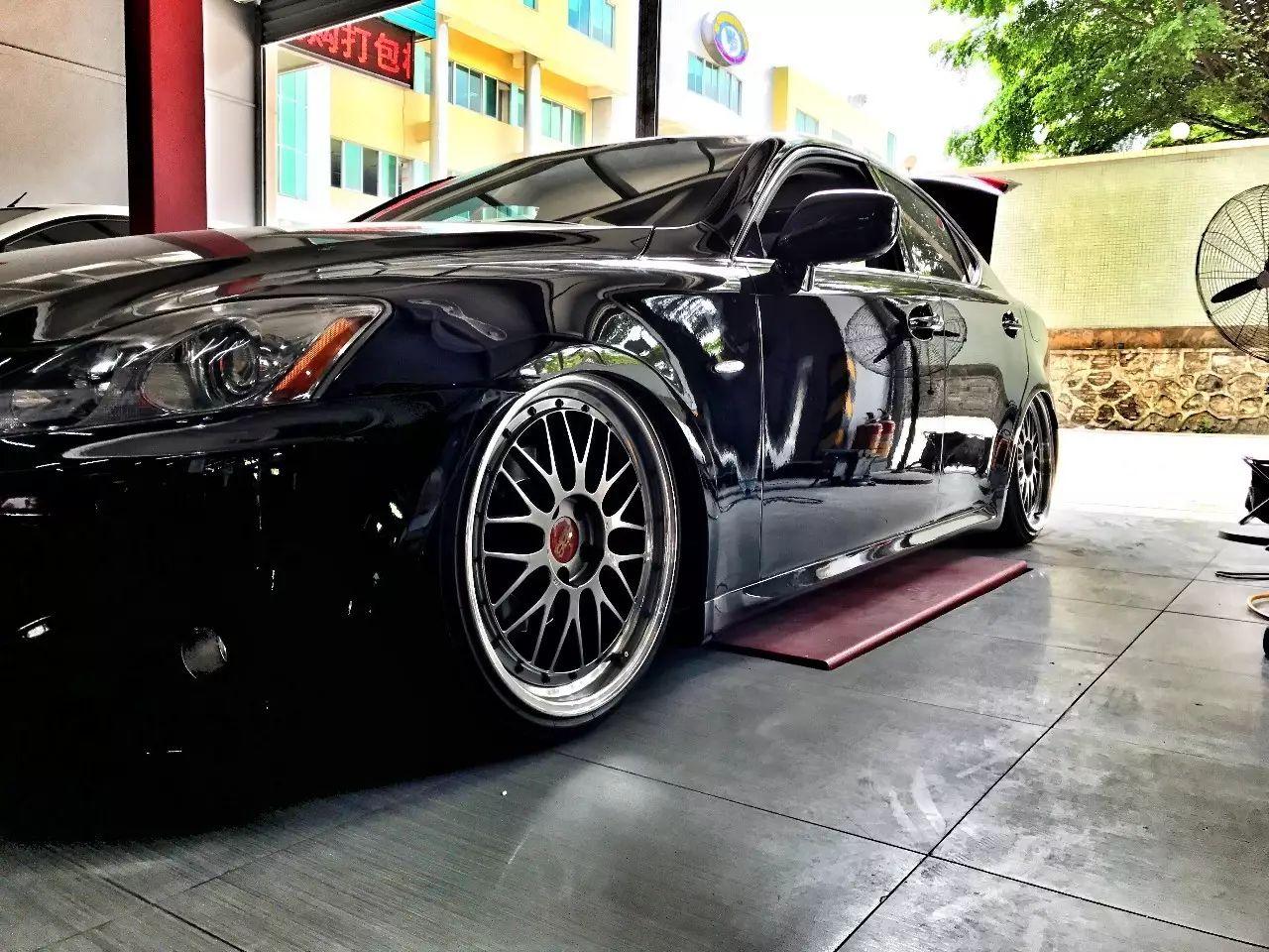 广东车友丨气质不俗的v6后驱日系车雷克萨斯is300改装案例