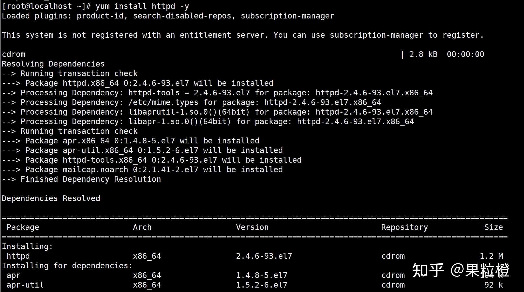 Linux apache 