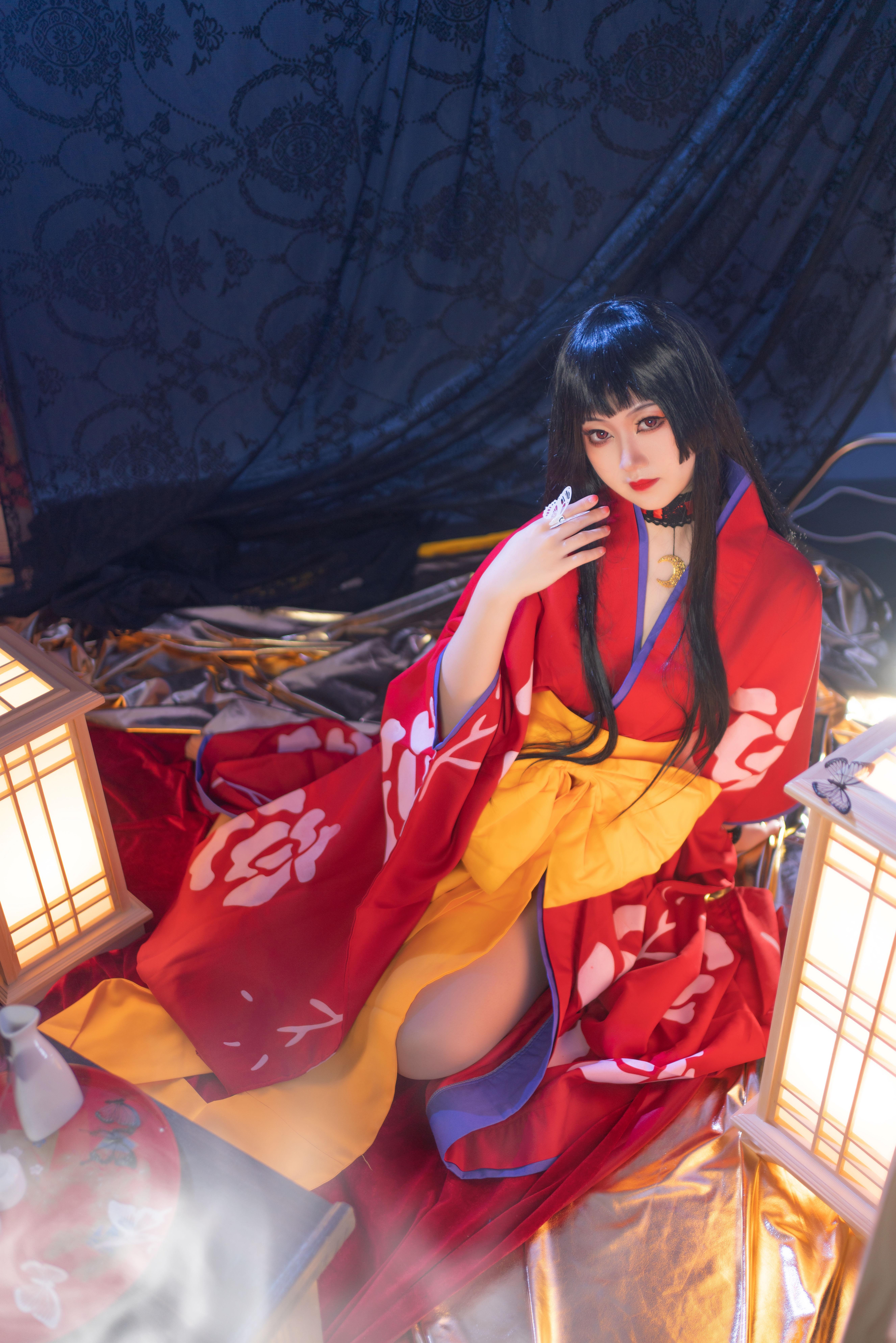 四月一日灵异事件簿壹原侑子cosplay