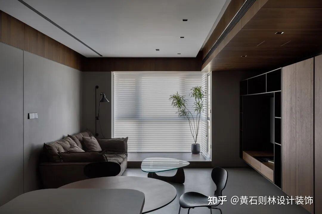高级质感拉满!这套深色原木风装修,才是真正的人居美学 - 知乎