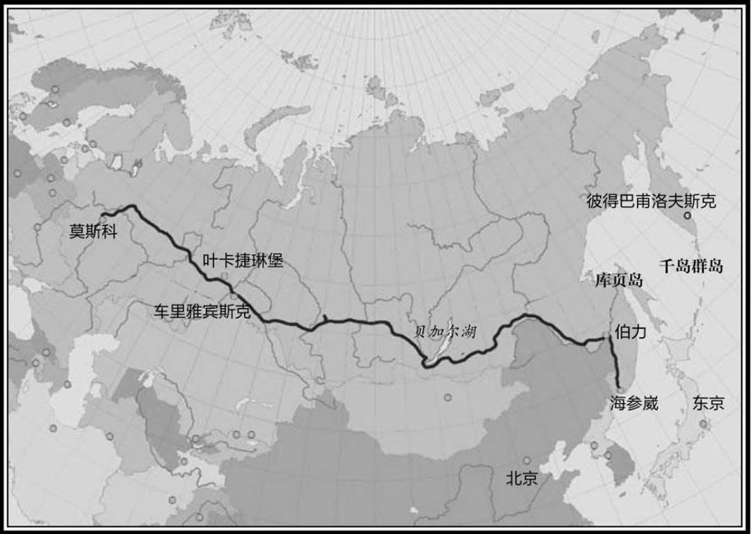 西伯利亚大铁路但日本却始终认为进入朝鲜半岛就象征着"满韩交换论"