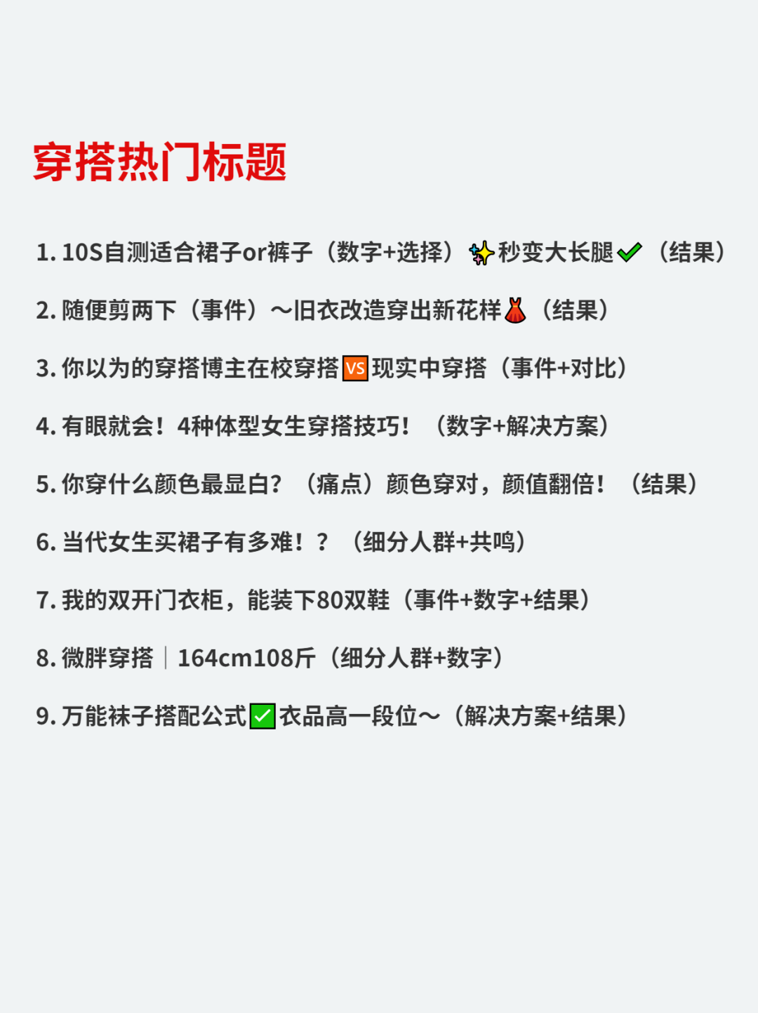 研究100+小红书热门标题，我总结小红书标题的万能公式。