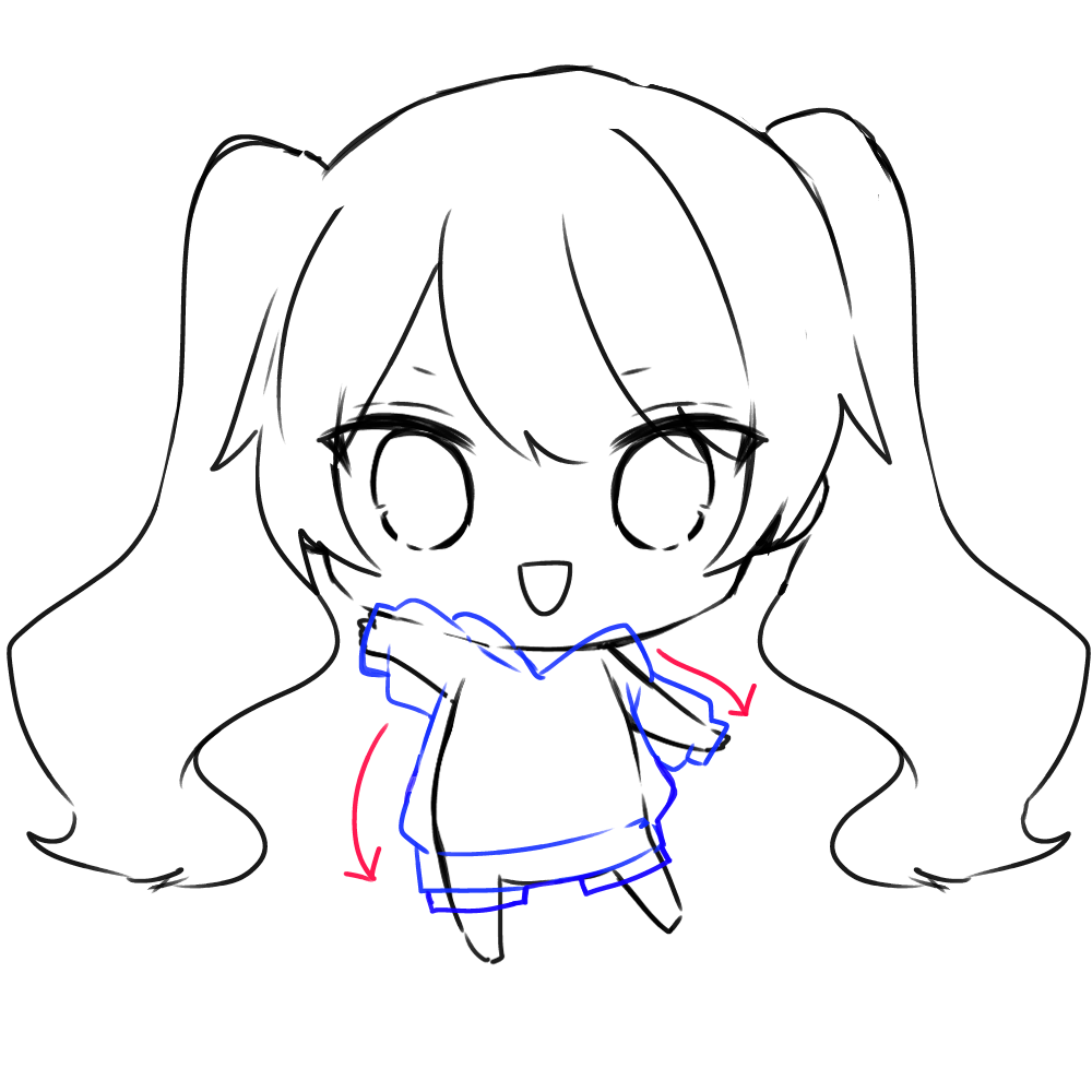 史上最简单的q版人物画法萌新小白看过都能学会