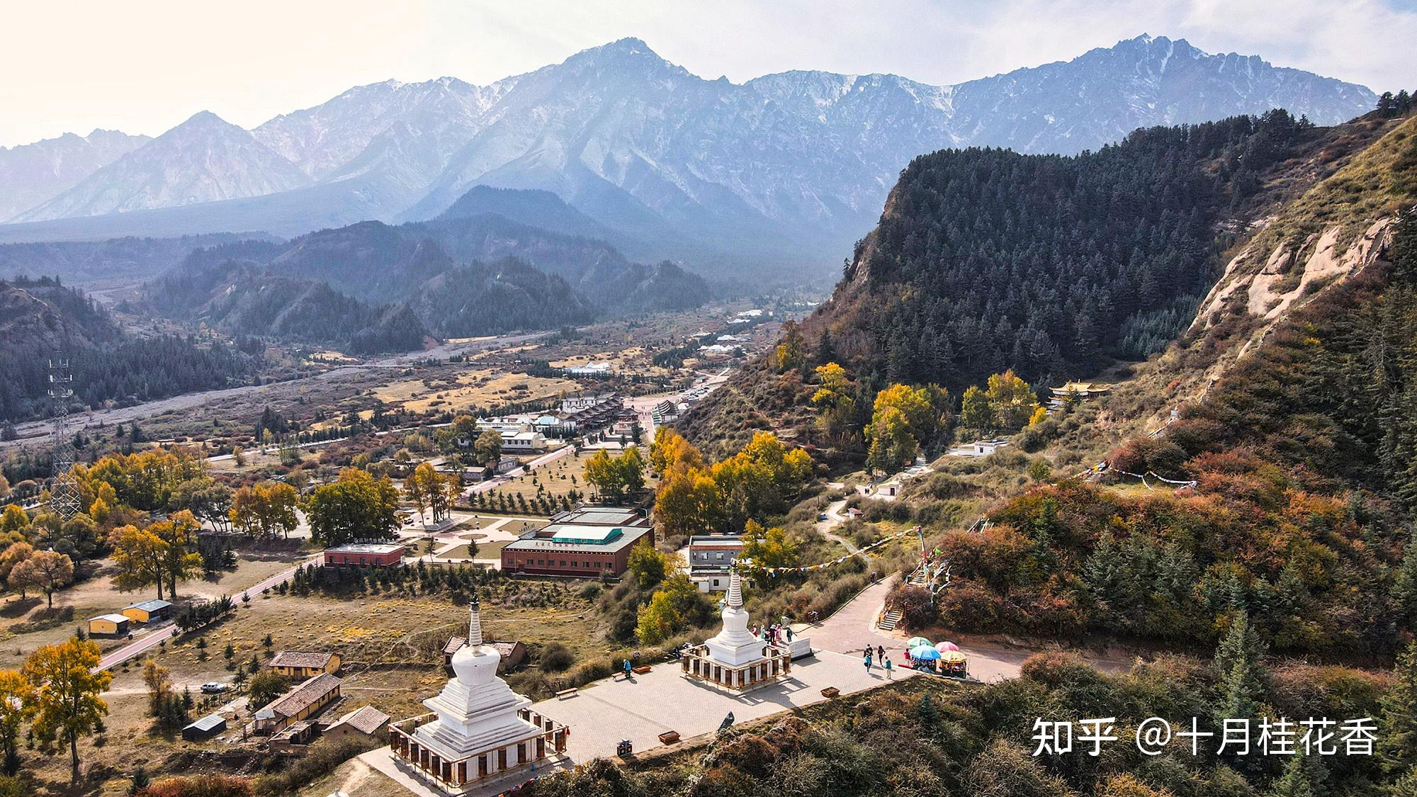 祁连山北麓360度全景