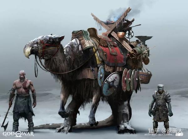 送《战神4》霸气设定集，大批精美概念设计图不容错过！ - 知乎