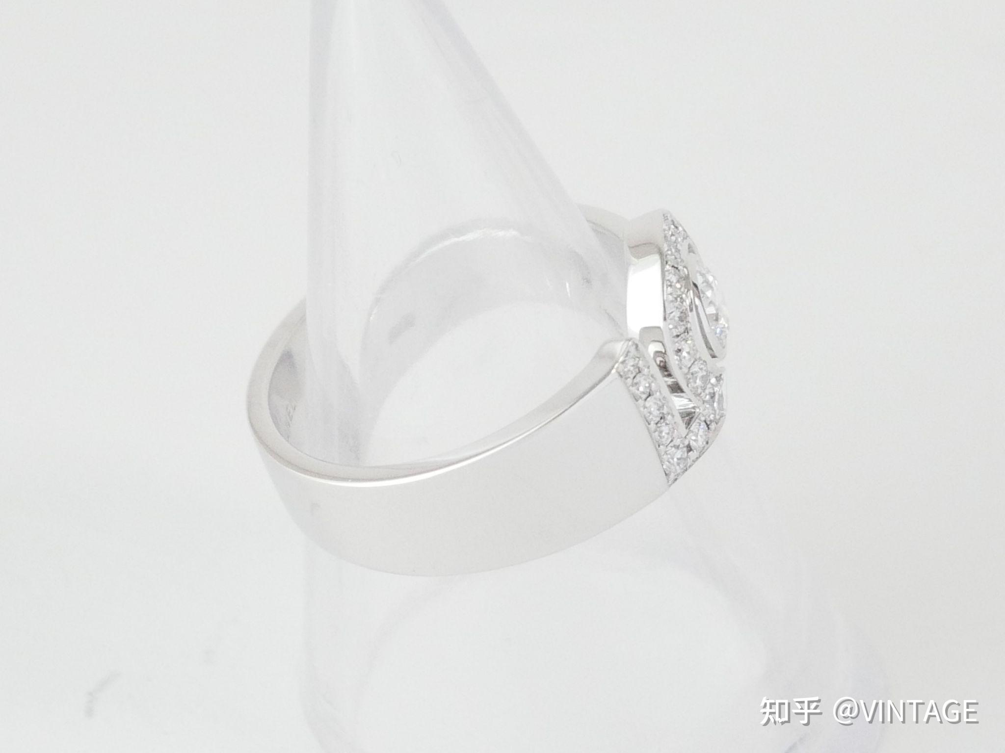 香奈儿珠宝臻品eternaln5系列之白金戒指