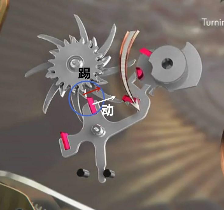 欧米茄同轴擒纵