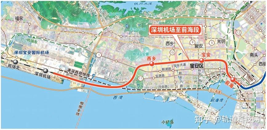 深圳20條在建軌道交通線路進展彙總