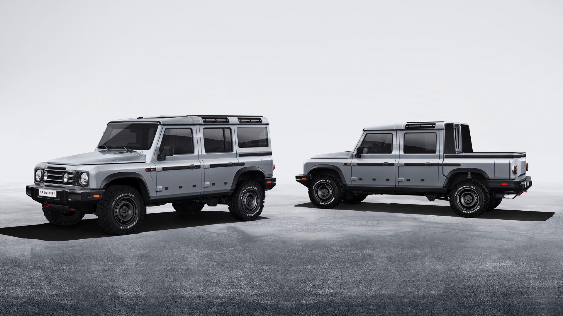 现代氢燃料电池系统可能为英力士grenadier越野车提供动力