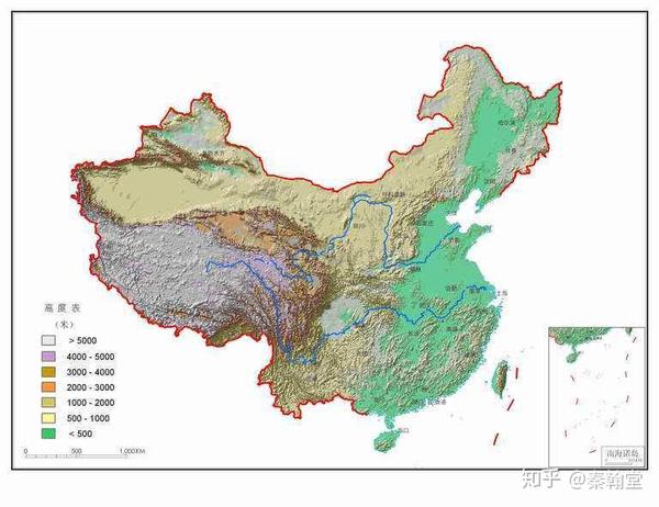 比如山東——西邊橫著泰沂山脈,南北兩條河守著,好似個兩道槓掛在胸口