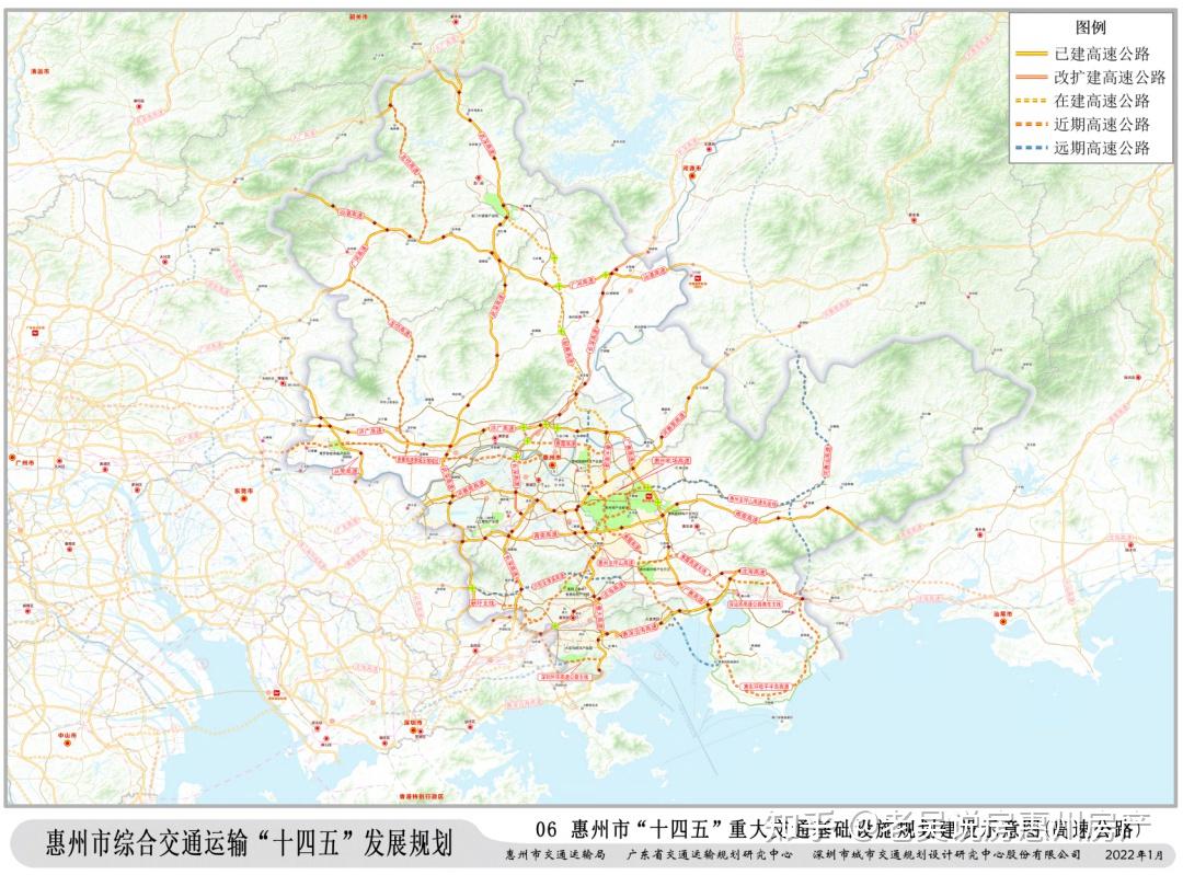 惠州续建或规划10大高速公路！1号公路、惠肇高速、惠坪高速进展加快 - 知乎