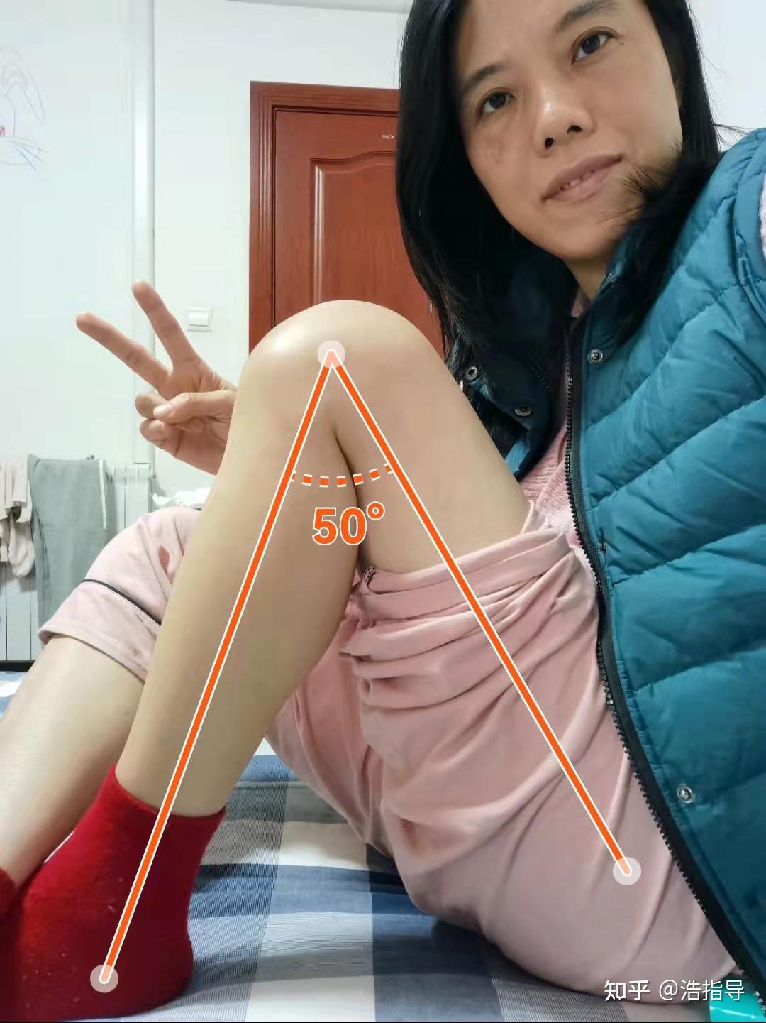 膝关节屈曲130度图解图片
