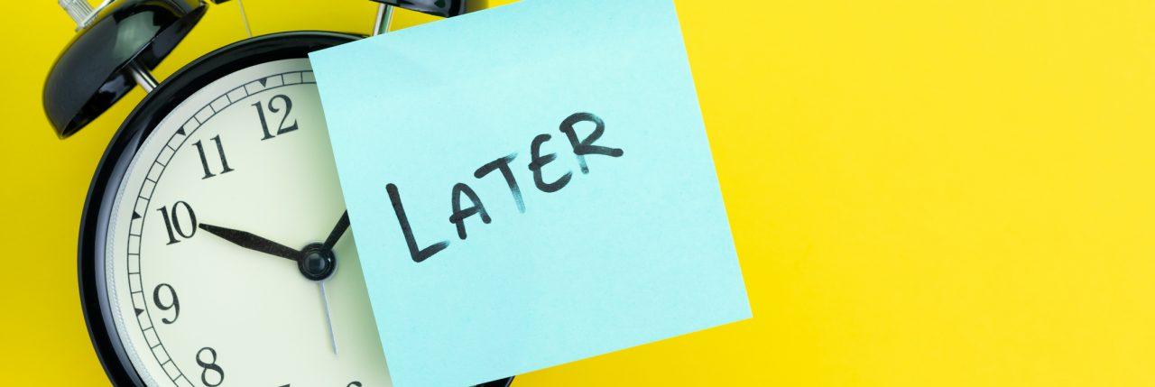 词汇密码procrastination拖延症到底是什么