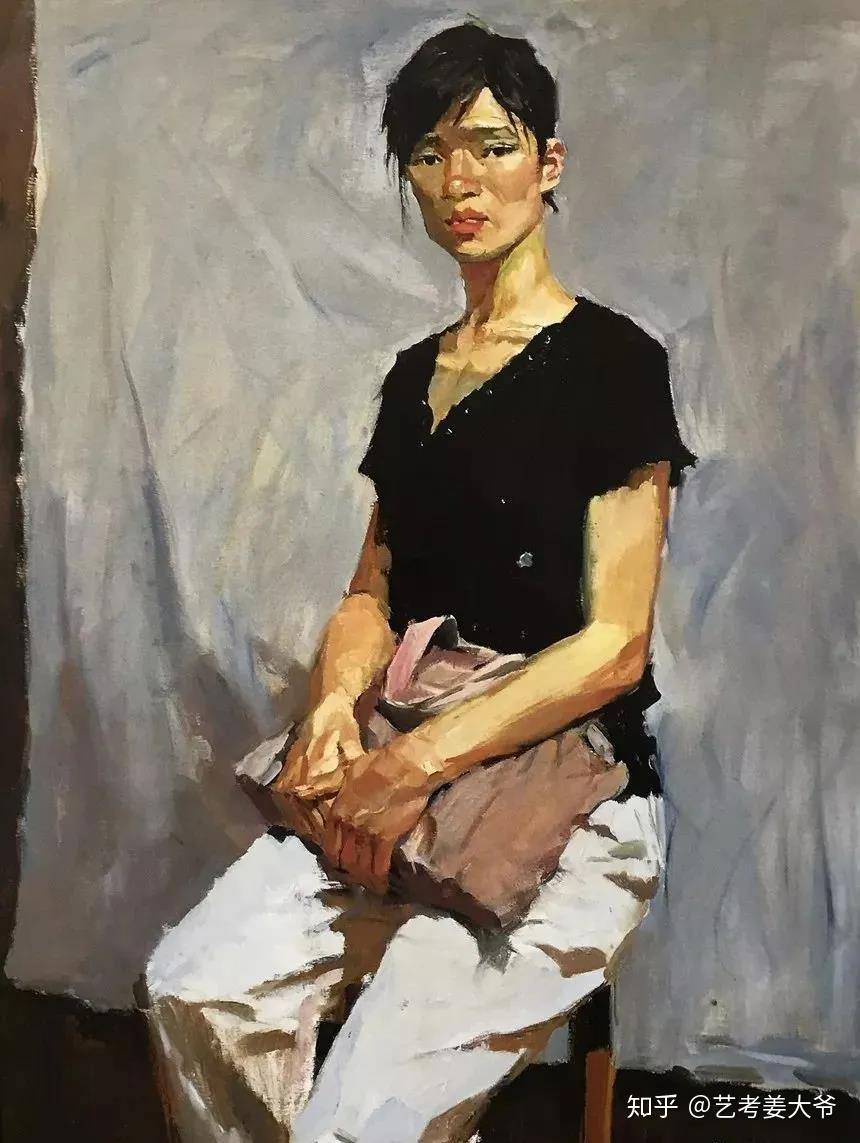 央美基础部经典留校作品 | 色彩半身全身像赏析