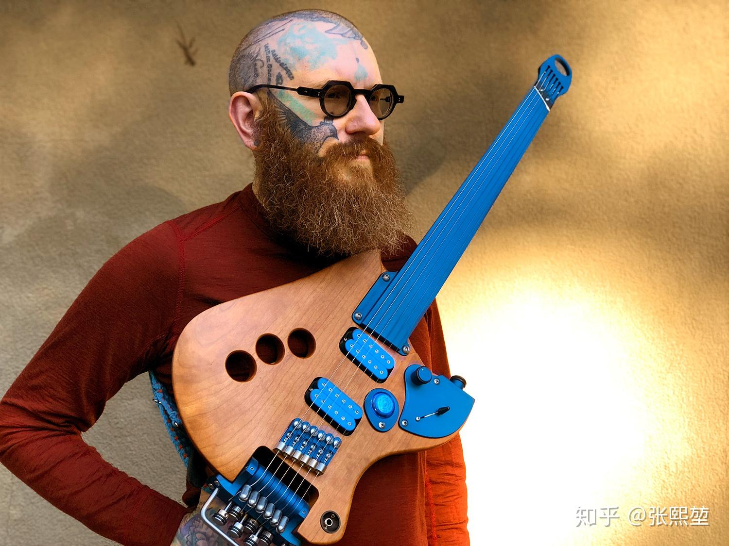 极具赛博朋克感的订制吉他—rick toone - 知乎