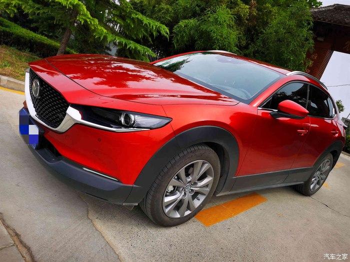 实现计划买了老公爱的马自达cx30魂动红马