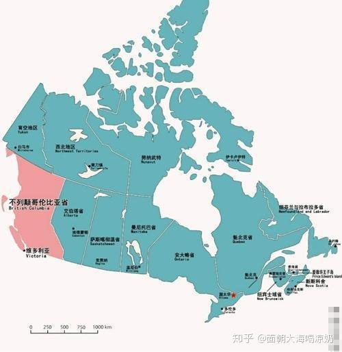 不列颠哥伦比亚省在加拿大位置日本的这个地球梦看上去有多雄伟