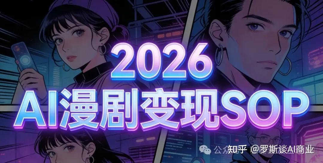 2026年AI漫剧变现全指南：从“抽卡苦力”到百万营收，一套可复制的SOP - 知乎