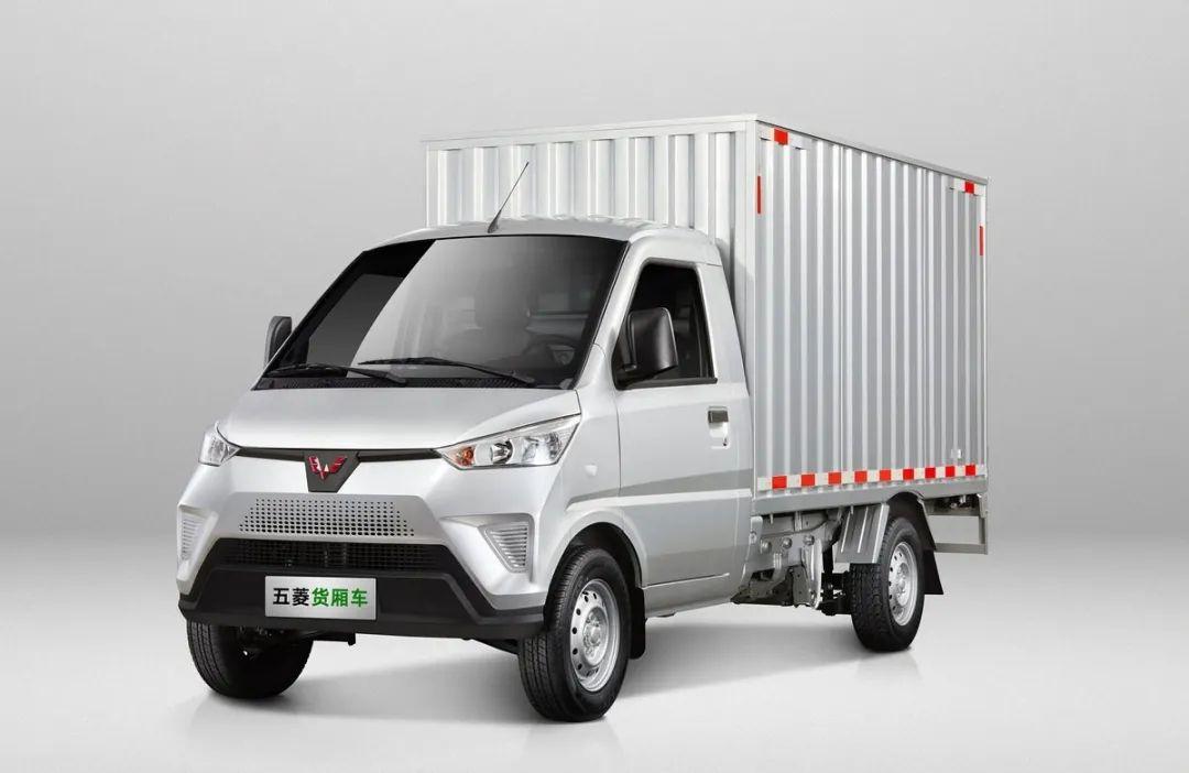 东莞五菱电卡25t291米单排纯电动厢式运输车4186kwh