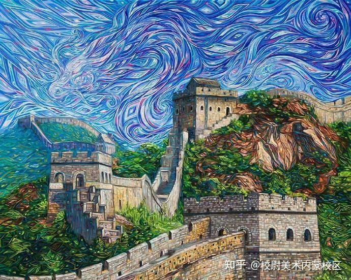 校尉美术内蒙校区 | 梵高风画作欣赏 - 知乎