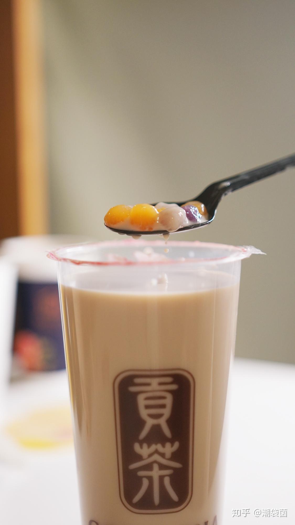奶茶店28元一杯的芋圆啵啵奶茶，自己在家就能做，料足成本低_珍珠