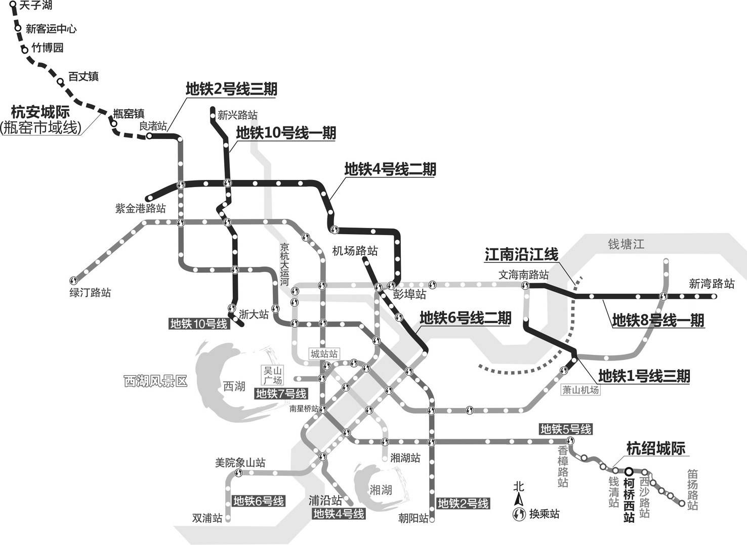 杭州地铁15号线图图片