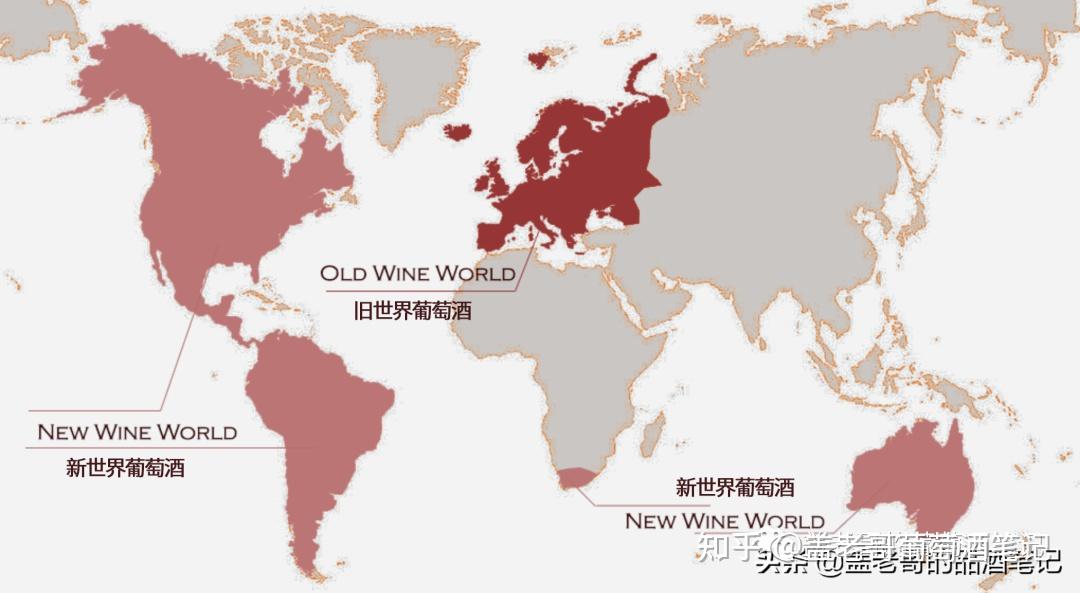 新,旧世界葡萄酒国家
