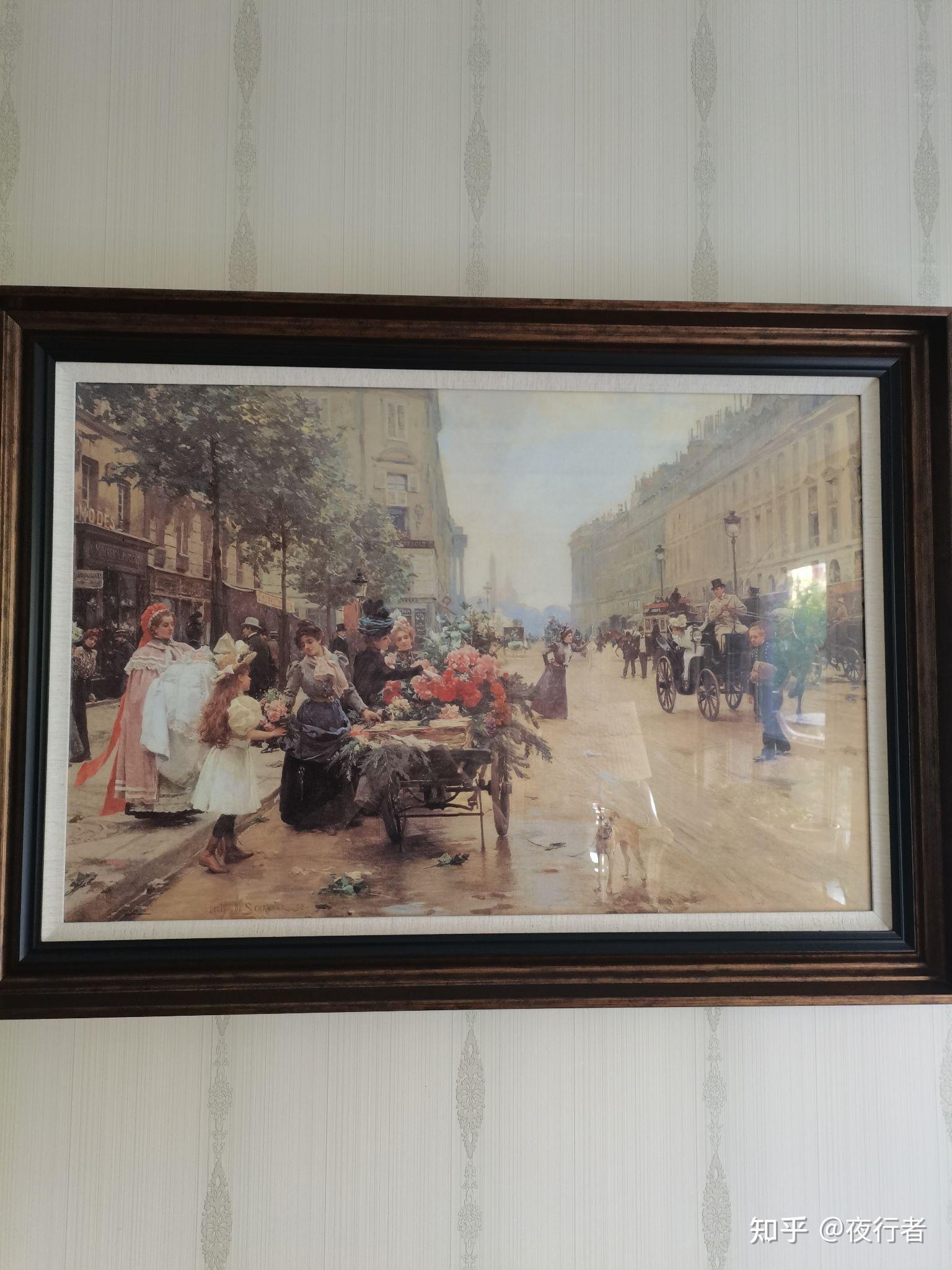 有谁知道 夜行者 请高人介绍一下下面这幅油画的情况 发布于 2023-06