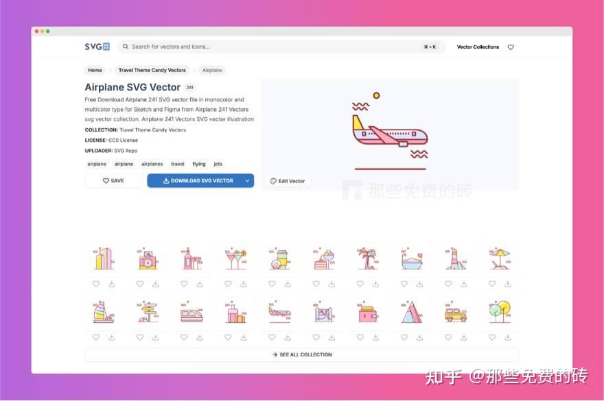 SVG Repo - 免费可商用!有 50万+ 矢量 SVG 格式的插画和图标可下载使用 - 知乎
