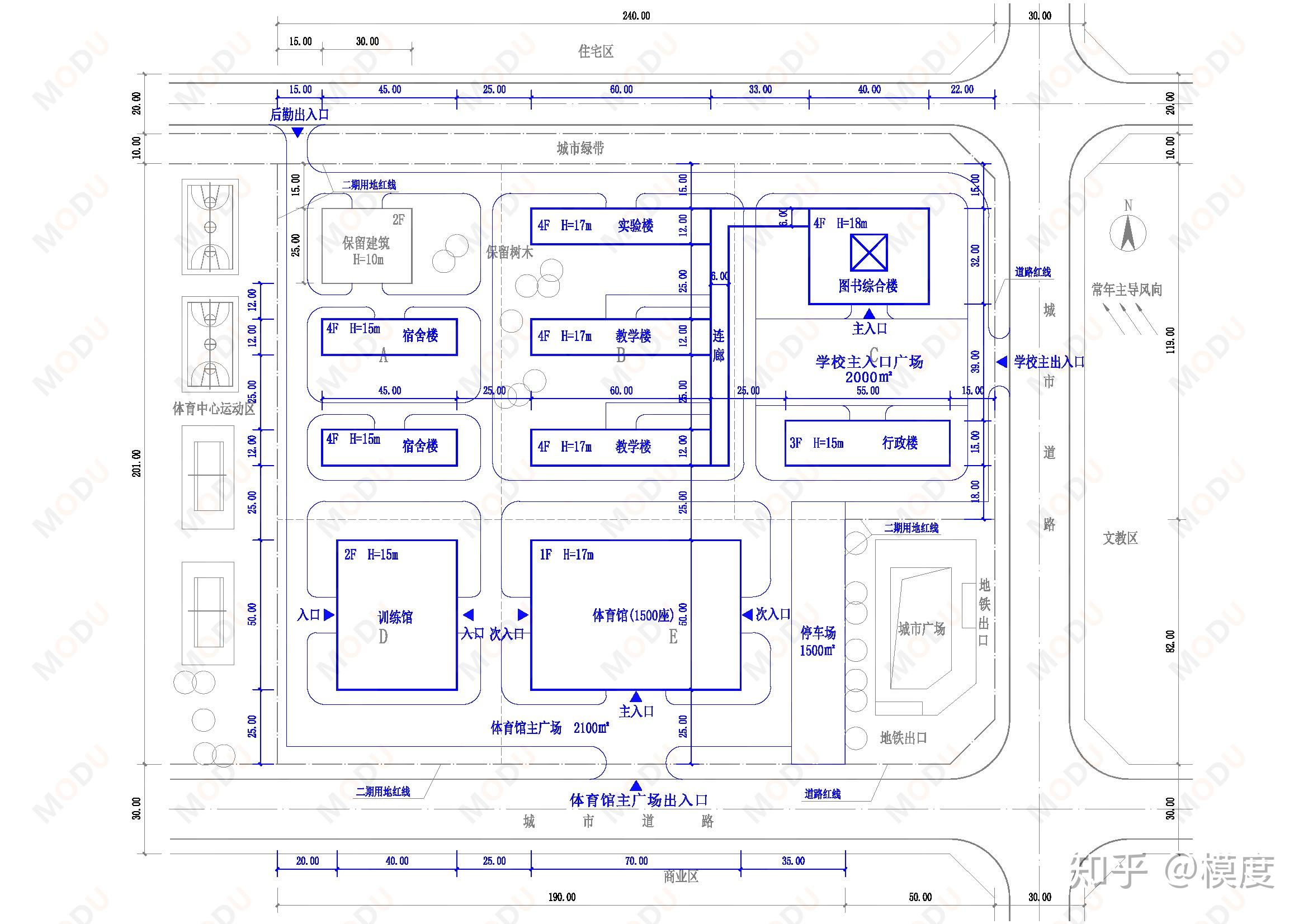 一级注册建筑师场地作图压轴题场地设计的考试要点