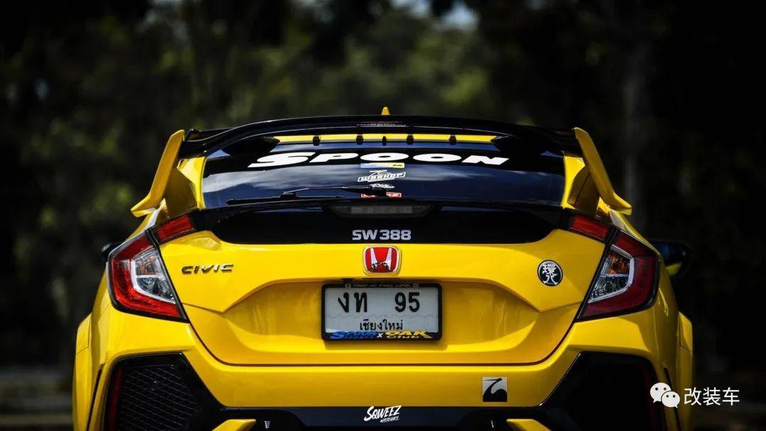 新世代神车致敬经典spoon海外车友改装本田十代思域