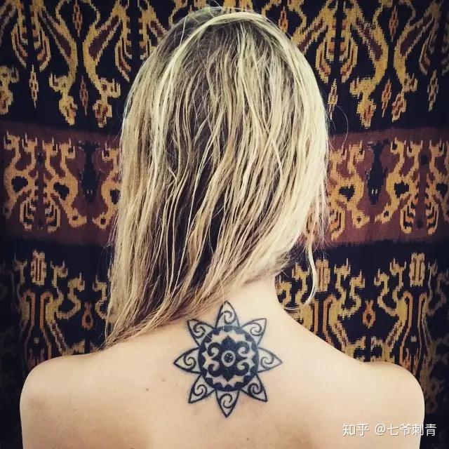 萍乡纹身纹身培训纹身图案没想到女人纹部落纹身是那么的好看